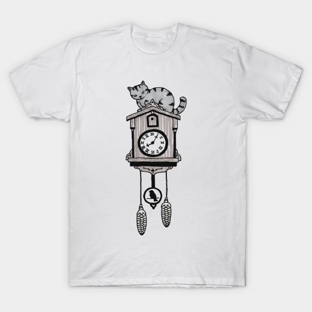 Clock T-Shirt by pigboom